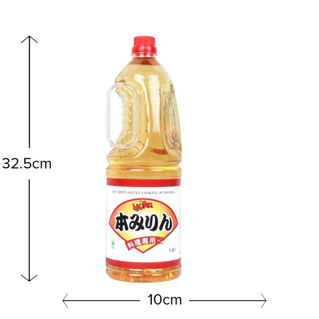 YOKA YOKA Hon Mirin Sweet Cooking Seasoning, 1.8 LTR