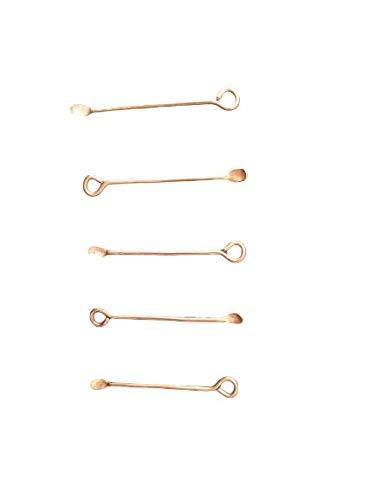 YA DEVAKI YA DEVAKI Copper Ear, Ear Wax Cleaner, Ear Wax Remover, Traditional Made Copper Ear Cleaner - Pack of 5