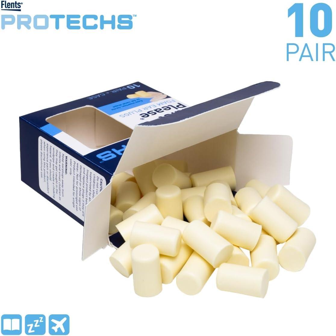 Flents Flents Quiet Please Comfort Foam Ear Plugs - 10 pairs, Pack of 2