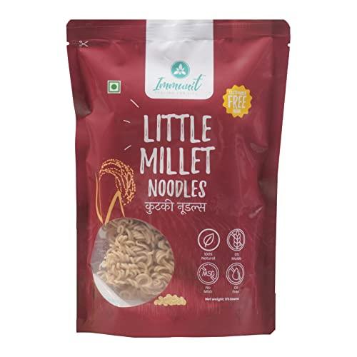 Immunit Immunit No Maida Assorted Millet Noodles, Pack of 9 (Ragi, Jowar, Little, Foxtail, Barnyard, Browntop, Kodo, Bajra, Emmer Wheat) | Vegan, Not Fried, No MSG, No Preservatives