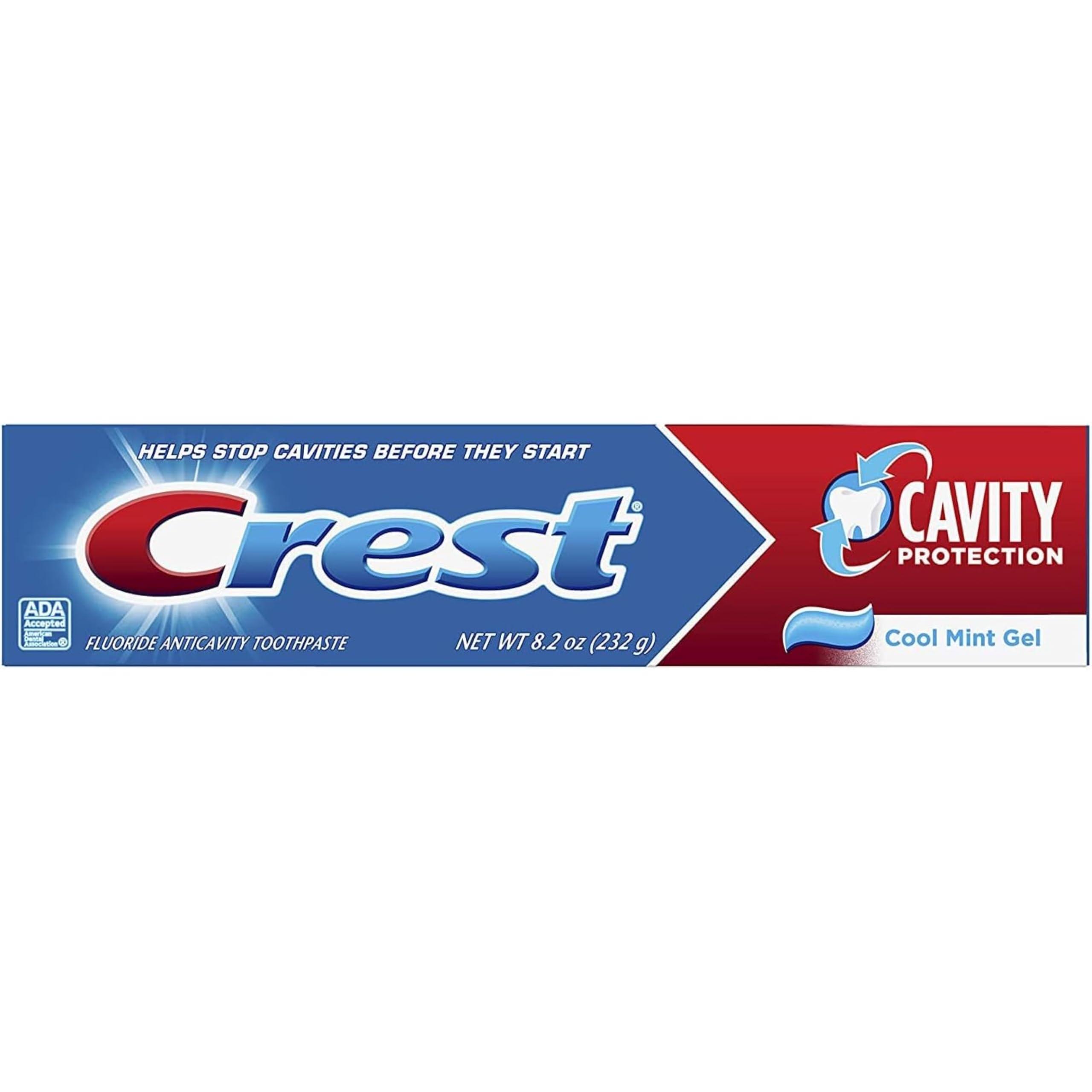 Crest Crest gel cavity protection cool mint toothpaste - 8.2 oz