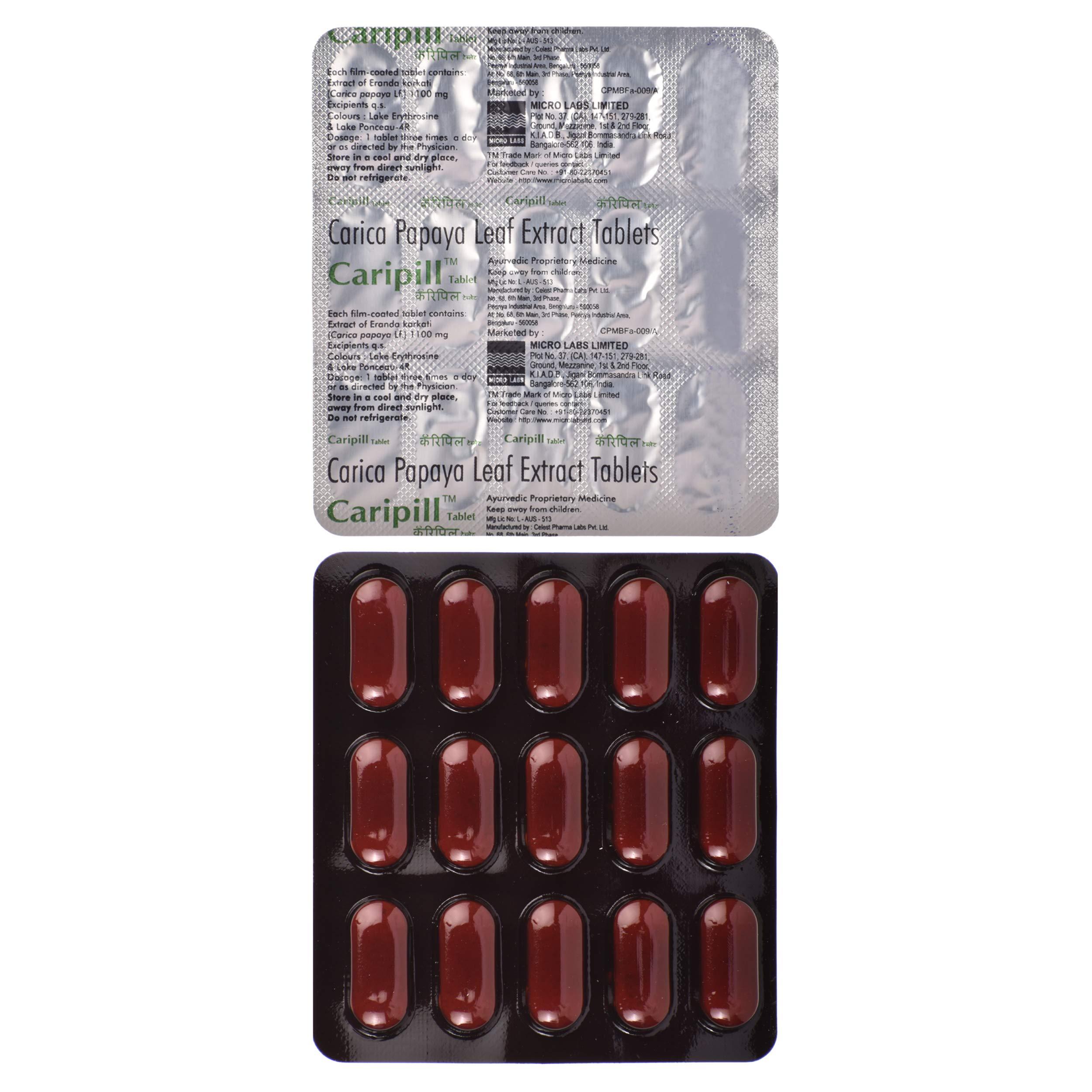 Caripill Caripill - Strip of 15 Tablets