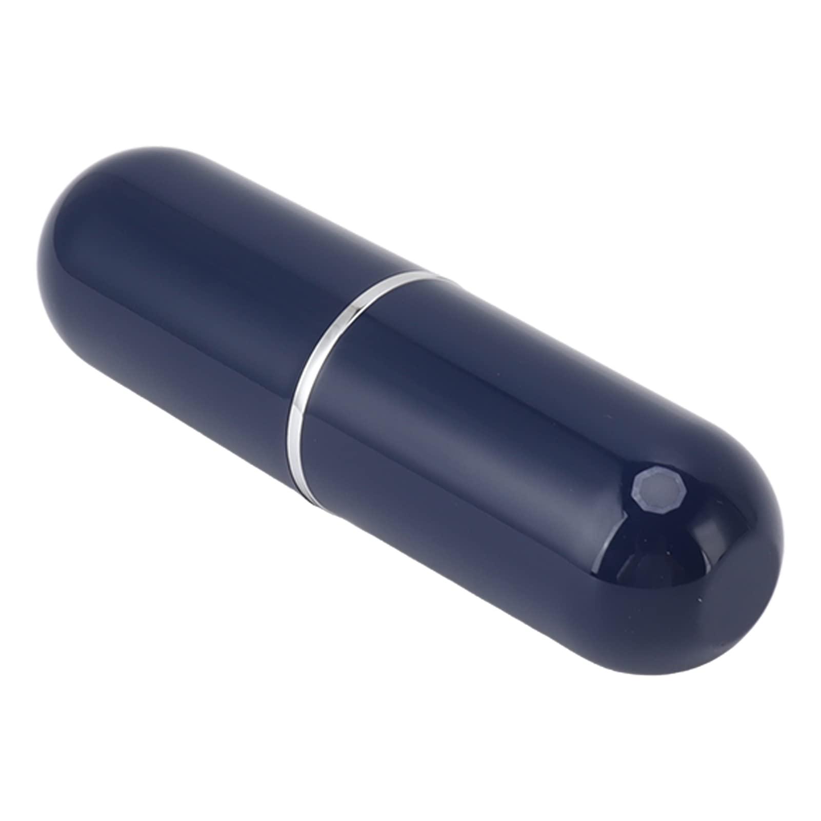 CUEI Mini Portable Shaver, Water Resistance Perfect Touch Mini Electric Floating Head Type C for Beard Shave (Blue)