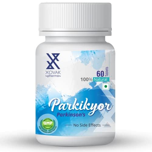 XOVAK PHARMA Xovak Pharma | Ayurvedic Parkikyor Helps Naturally (60 Tablets) (Pack of 4)
