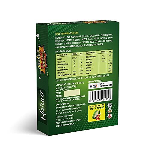 Naturo Naturo (Mango Blast Gift Combo: 10 Packs of 10 Bars Each)