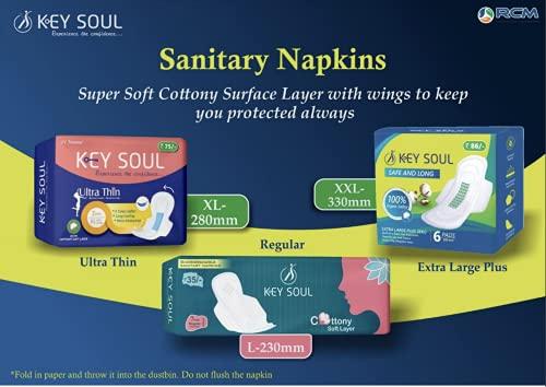 KEY SOUL KEY SOUL SAFE and LONG 6 PADS EXTRA LARGE PLUS