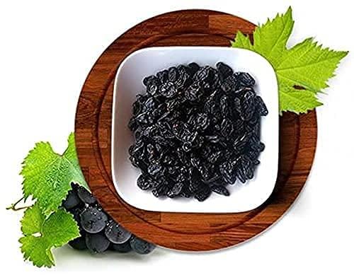 FreshoCartz FreshoCartz Seedless Black Raisins | Dried Kishmish Without Seeds, Dry Grapes | Kali Kismis Dry Fruits | Kali Darakh For Diwali Festival Celebration (500)