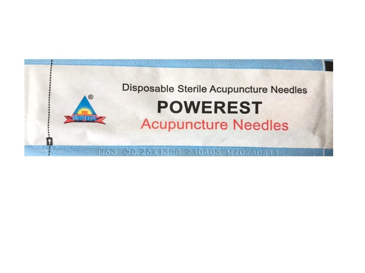 ACS ACS Pcs-Pinpai Acupuncture Copper Needle - 10 Needle 1 Tube (Pack Of 100 Needle) (0.25 X 25 Mm (1 Chun))