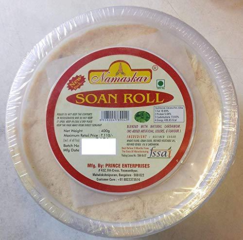 Bhavani foods Bhavani foods Very Soft Premium SOAN ROLL ( Pack of 2) 400 GMS Each Pack