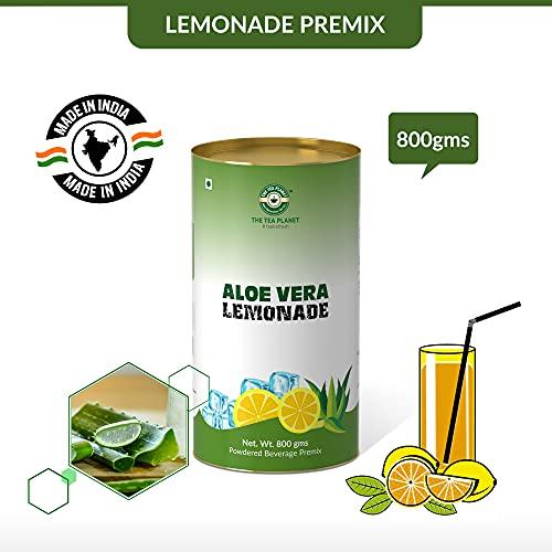 The Tea Planet The Tea Planet Aloe Vera Lemonade Premix to be added with Water/Soda/Ice Cubes - 800 gm