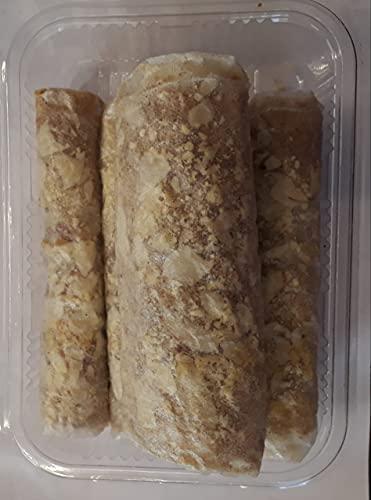 SREE SURUCHI Dry Fruits jaggery Pootharekulu /Jaggery Dry Fruits / Putharekulu -10 Pieces