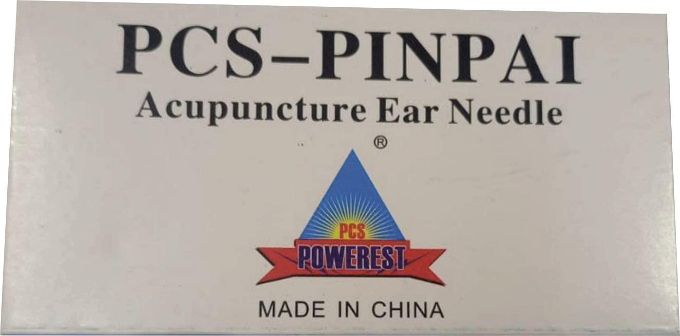PCS POWEREST PCS Acupuncture Acupressure Ear Auricular Press Needles Stickers (PACK Of 100)