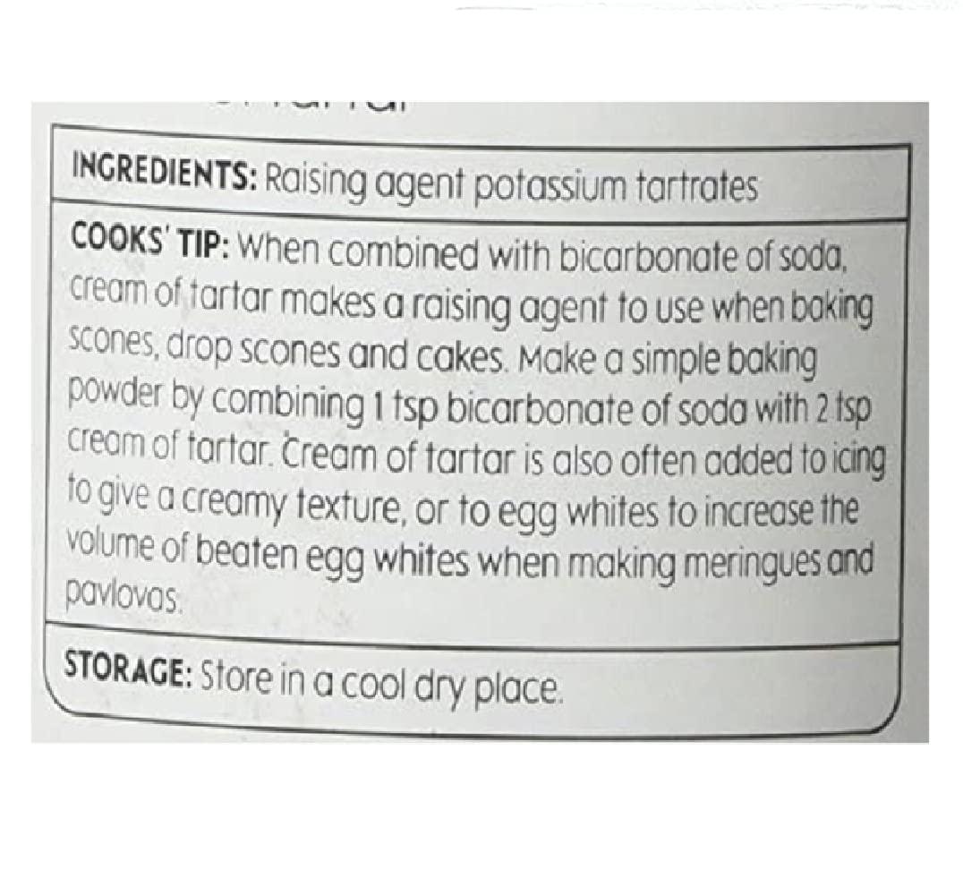 Waitrose Cooks' Ingredients Cooks\' Ingredients Cream Of Tartar Waitrose 140g