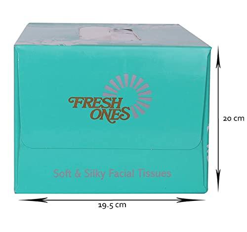 Fresh Ones Fresh Ones Facial Tissues Papers 200 Pulls 2 Ply Soft & Silky Napkins Wipes ( Pack of 1 )