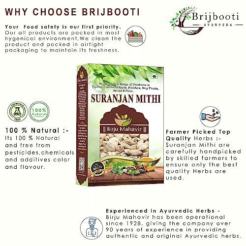 BrijBooti BrijBooti Suranjan Mithi Suranjan Sweet -(400 Gr) | Colchicum Luleum Shirin Saffron Tulipa Clusiana Luteum