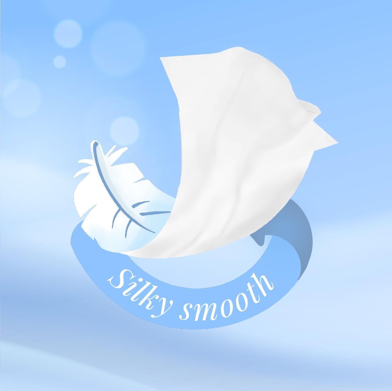 Origami Origami 2 Ply Facial Tissue Box | Car Tissue - Pack of 8 (50 Pulls Per Box, 400 Sheets)