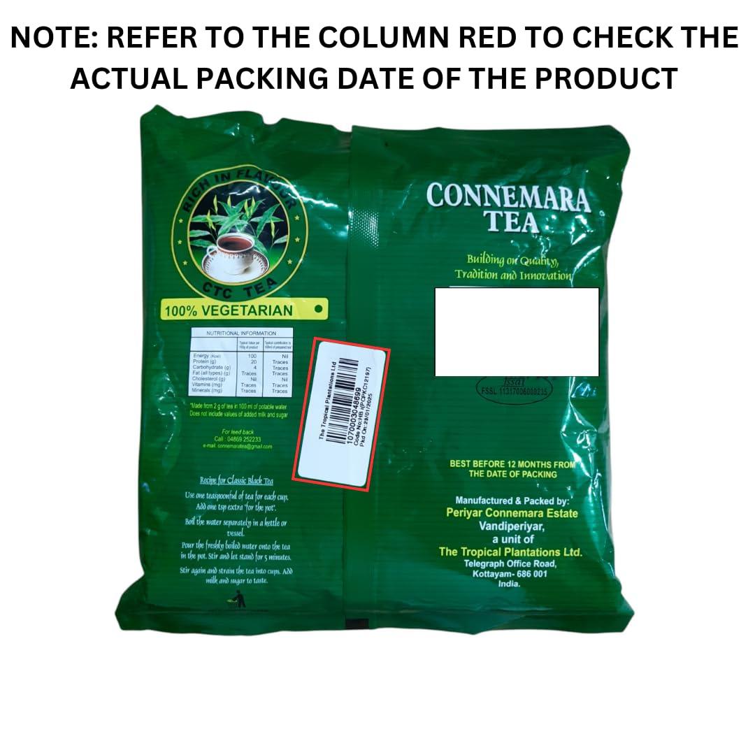 Generic Connemara Tea | Connemara Kerala Tea | Connemara CTC Tea (500 gm)