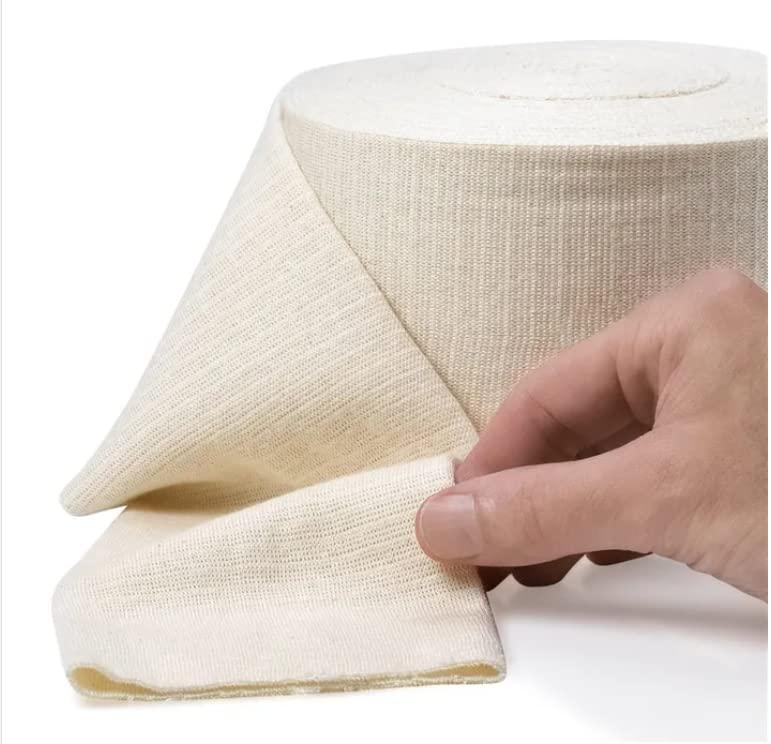 SpiffySky SpiffySky Cotton Stockinette Roll, Tubular Arm Stocking, Tubular Compression Bandage for Protection Under Casts (6 Inch x 4 Mtr)