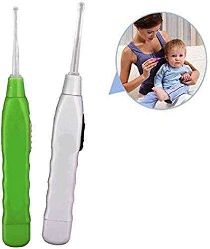 Alokaa Alokaa (PACK OF 5) LED Flashlight Earpick Wax Remover With 2 EarBuds Cleaner Ear Cleaning Led Light Tools For Kids Baby Men And Women Ear Curette Safety with Brush (Multi Color)