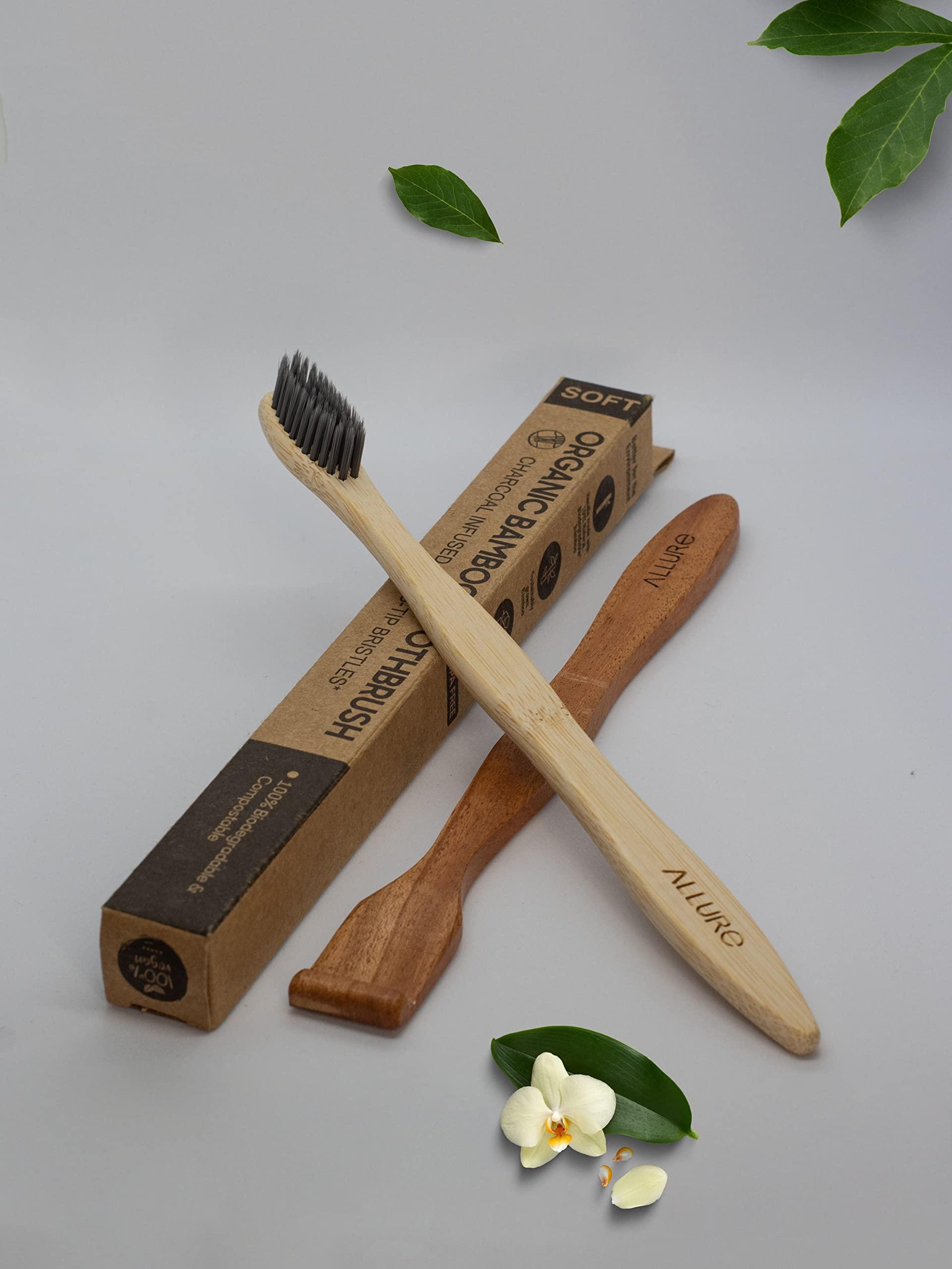 ALLURE Allure Bamboo Toothbrush Charcoal - OT-01 + OTC
