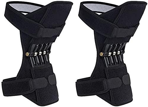 Grofilo Grofilo Joint Support Knee Pads Recovery Brace - Non-Slip Pain Relief Knee Lift Leg Band - Protective Sports Knee Stabilizer Pads Rebound Spring Force Knee Power Enhancer Booster