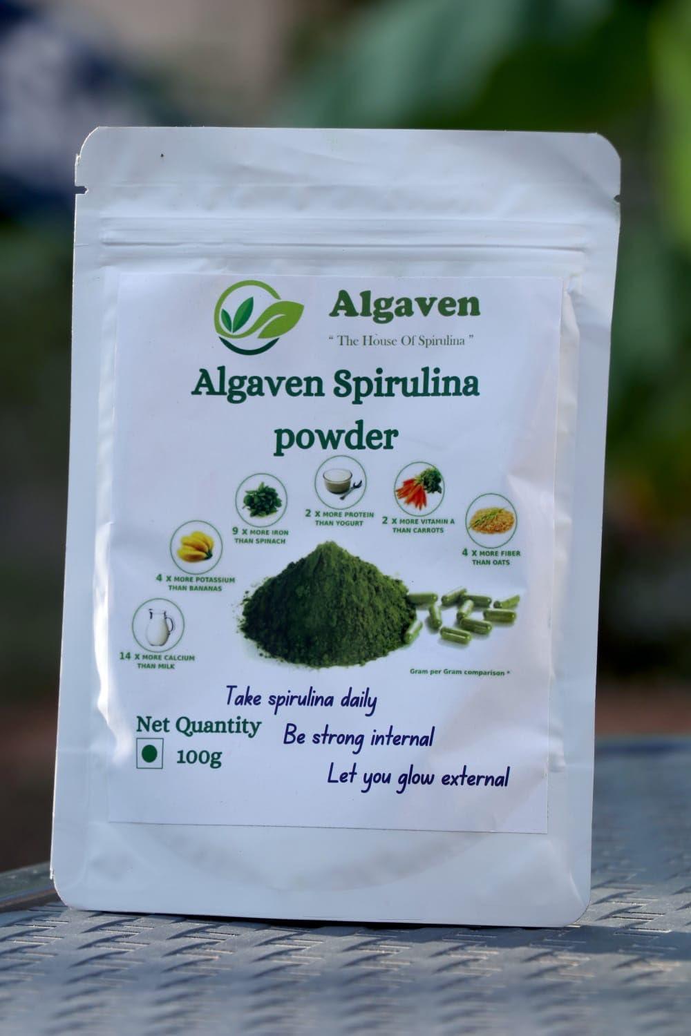 JE JE ENTERPRISES PRIVATE LIMITED ALGAVEN SPIRULINA POWDER