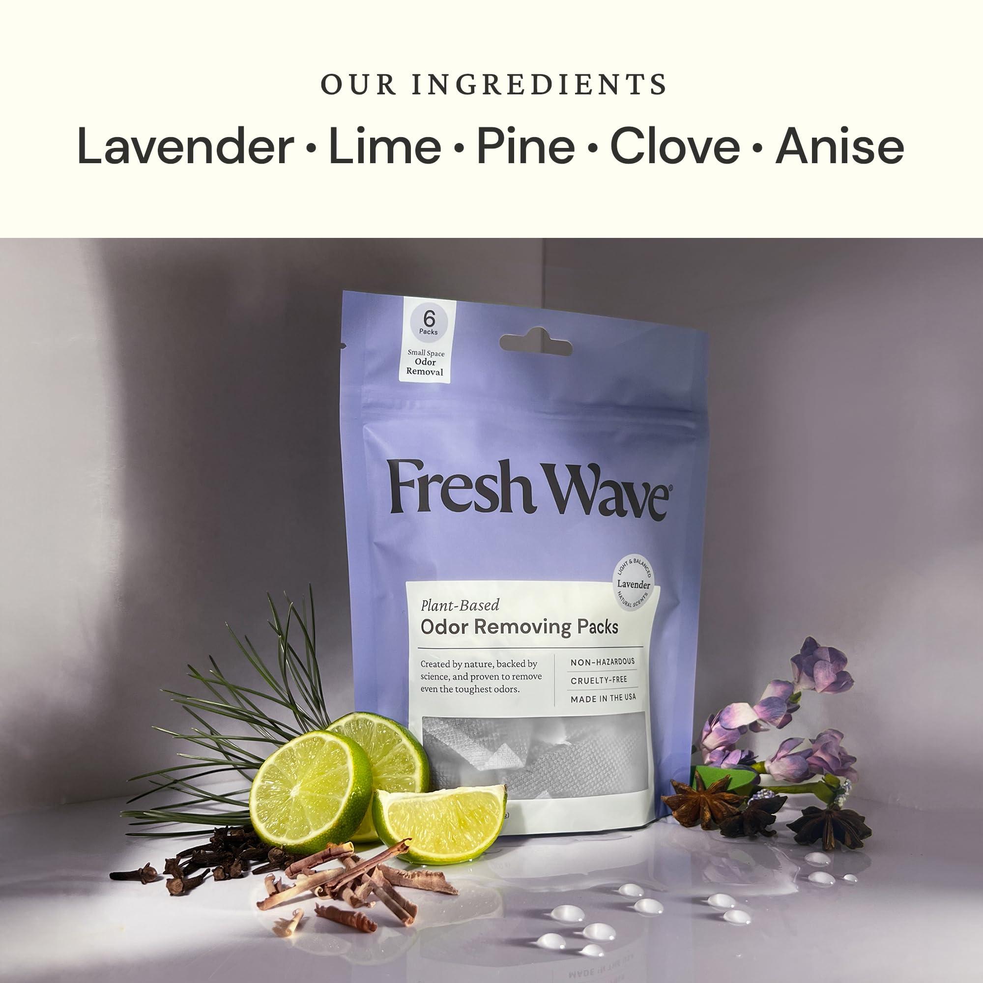 Fresh Wave Fresh Wave Lavender Odor Removing Packs + Bonus Fresh Pod Case