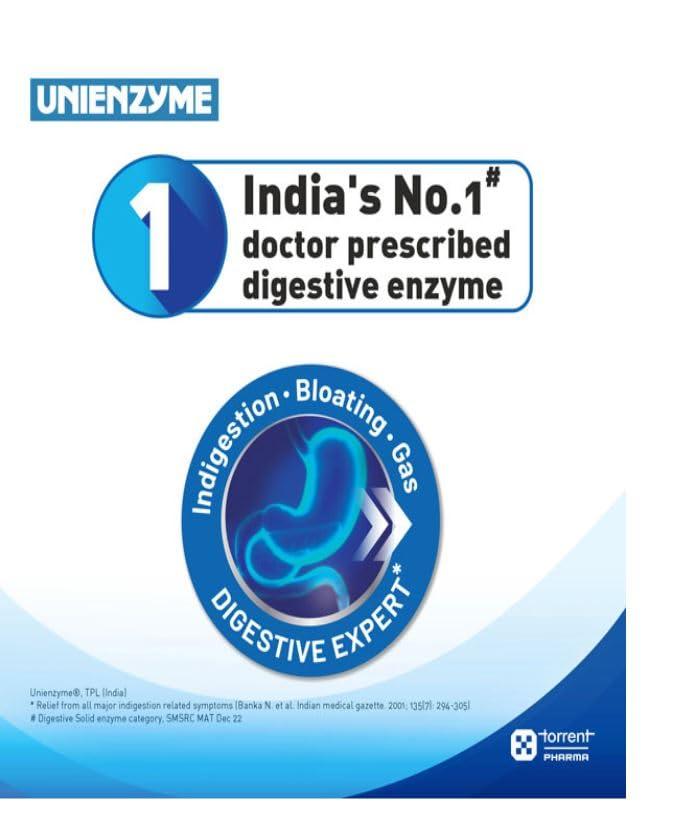 Unienzyme Unienzyme - Strip of 15 Tablets
