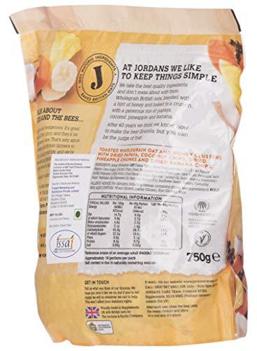 Jordans JORDANS Crunchy Oat Granola Tropical Fruits, 750 g, Pack of 1