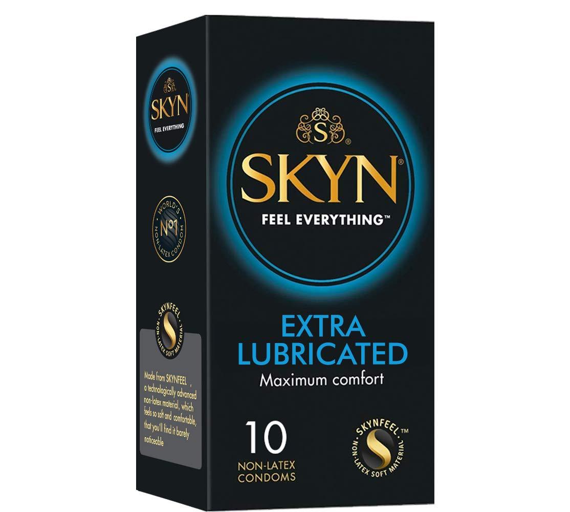 SKYN Skyn Multi Pack Condoms for Men (Extra lube, Intense feel, Elite) 30 count(Pack of 3) |Feel Everything|Latex Free
