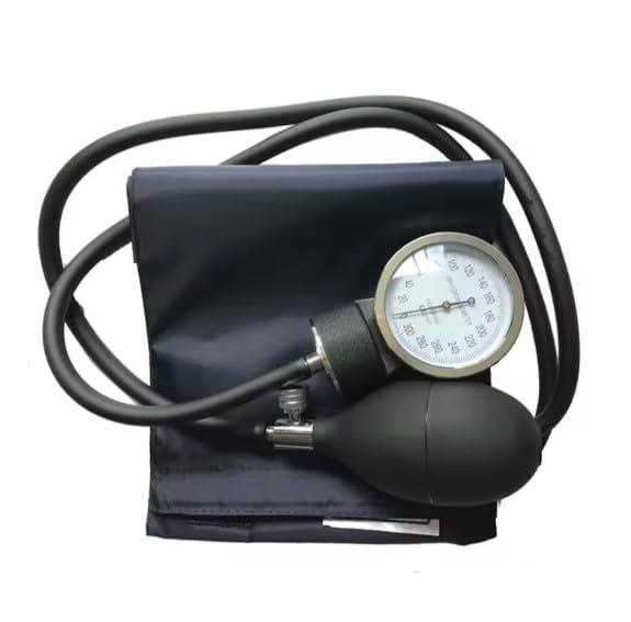 RCSP RCSP Aneroid Sphygmomanometer Manual Blood Pressure Monitor Kit, BP Cuff with Latex Free Inflation Systam with Calibrated Nylon Cuff,
