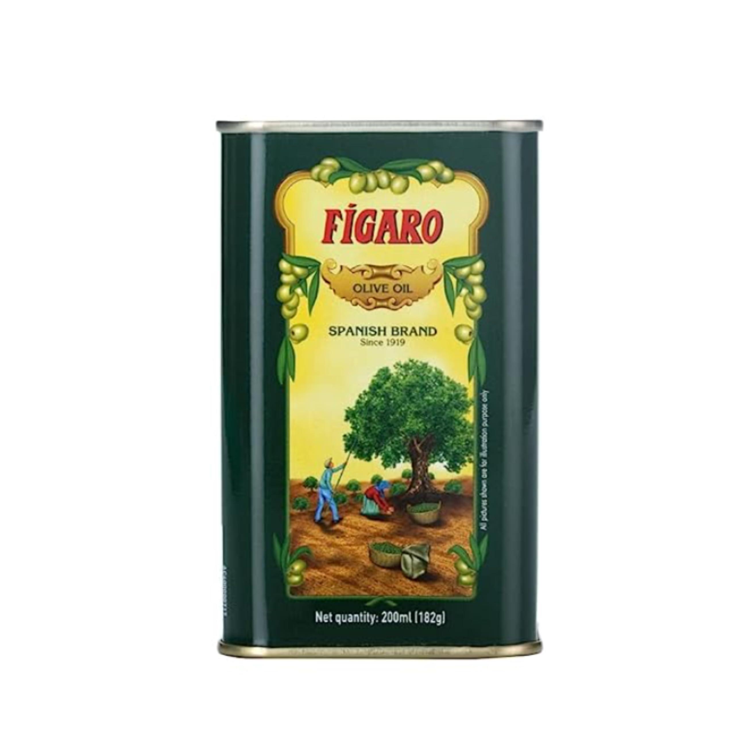 Figaro Figaro Pure and Extra Virgin Olive Oil | Combo Offer (500ml bottle-Extra Virgin + 200ml tin-Pure) | Imported from Spain