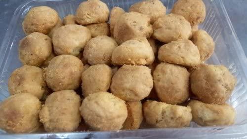 THE PARATHA & READY BITES Surti Butter (Makhania) with your Tea / Coffee|Special Jeera Butter Biscuit | Biscuits Jeera Butter | Homemade Butter| Tea Time Snacks (3_KG)