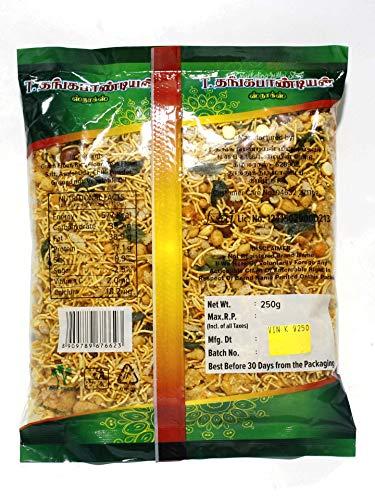 Thangapandiyan Thangapandiyan Special Mixture 250gm + Kovilpatti VVK Kadalai Mittai 250gm + Thoothukudi Original Macroon 100gm + Sadhuragiri Thenkuzhal Murukku 100gm ( 700 Grams)