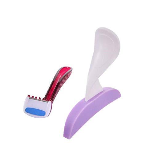 Crazy-Store Crazy-Store Women Bikini Dedicated Privates Shaving Stencil Female Pubic Hair Razor (02