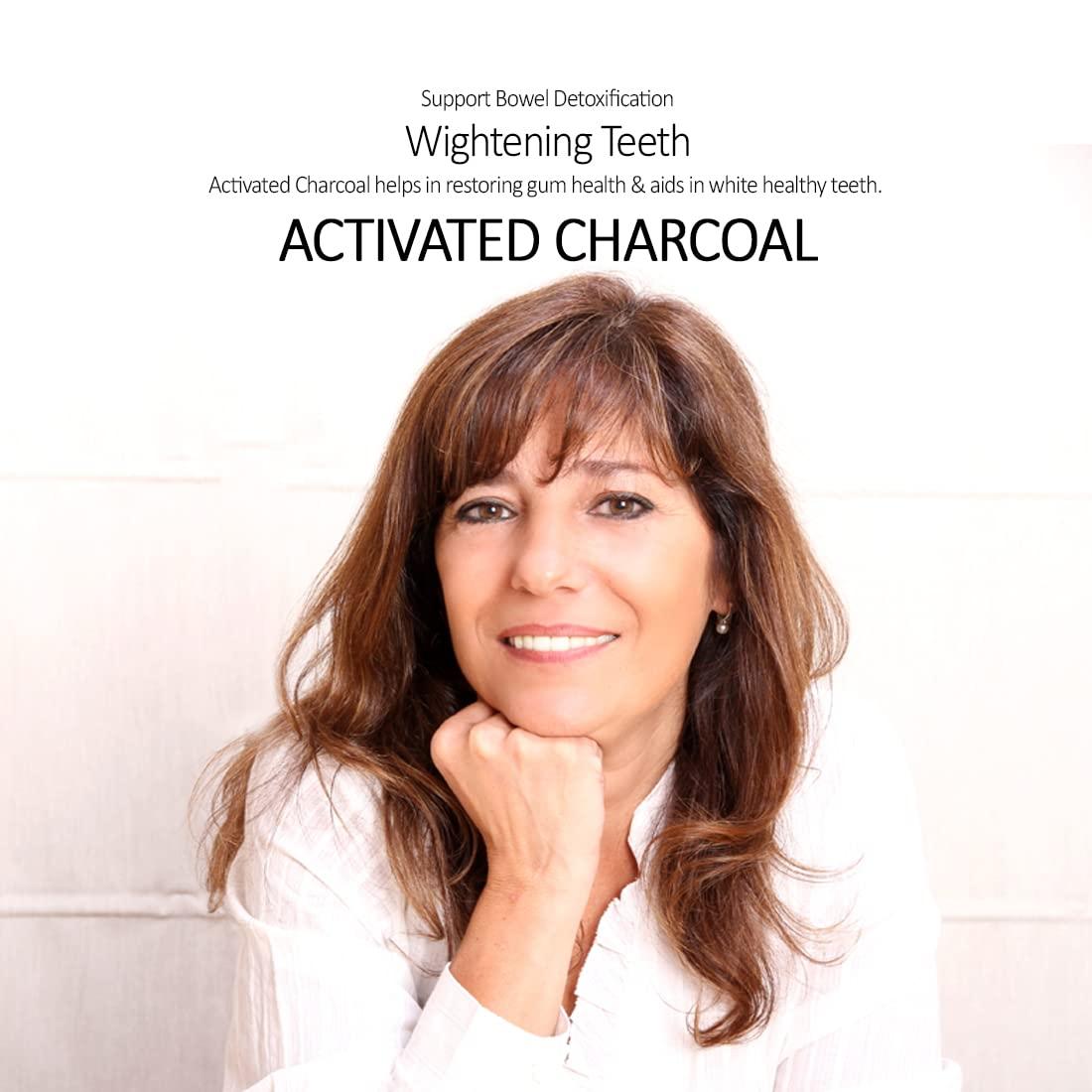 ANC ANC Activated Charcoal 500Mg For Digestive Health | Reduces Gas & Bloating & Support Skin Health 90 Tablets