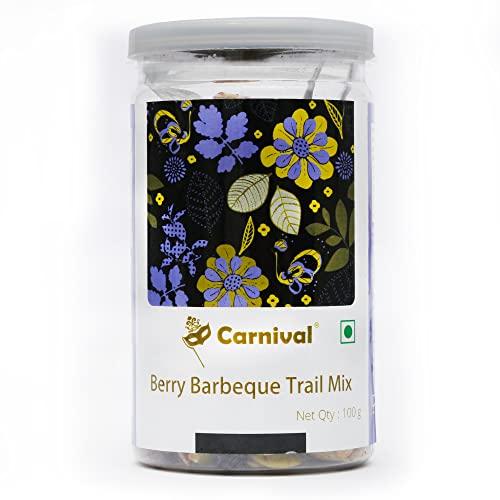 Carnival Carnival Party Jute Healthy Gift Hamper | Trail Mix 420g | Premium Nut & Dryfruit Mixes | 4 items Combo | Corporate & Personal Gifting |