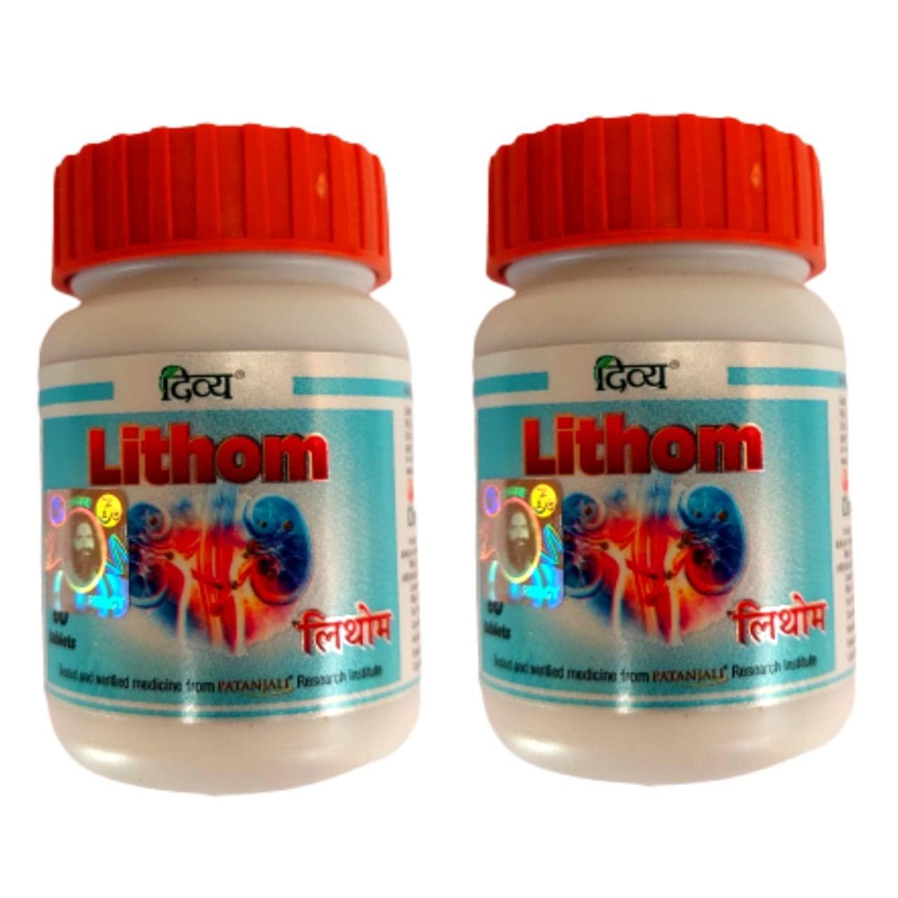 Generic DIVYA LITHOM 60 TAB. BY SAHU- (PACK OF 2)