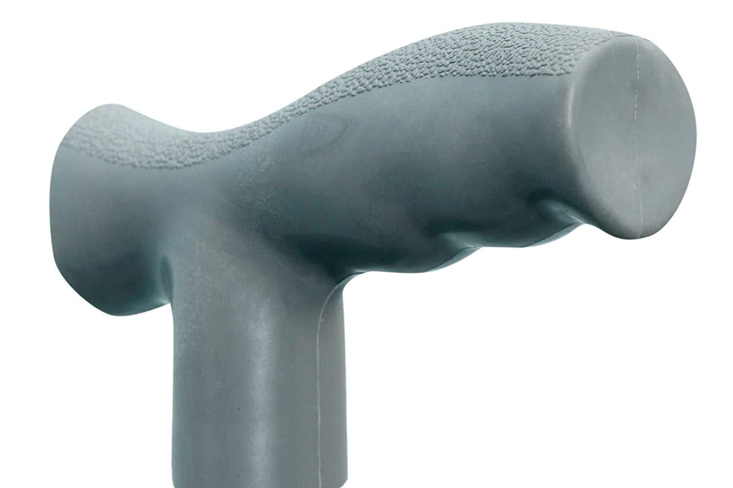 MUBBA MUBBA 3 Leg Walking Sticks Chrome Tripod Cane Three Leg Crutches Grey