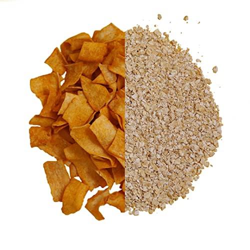 Healthy Dig Healthy Dig Oats Chips Combo Pack of 2 | 125 gm * 2 | Crunchy Healthy Snacks | All Natural Millets and Grains | No Added Preservatives, Artificial colors or chemicals | Plant Protein | No Added Sugar