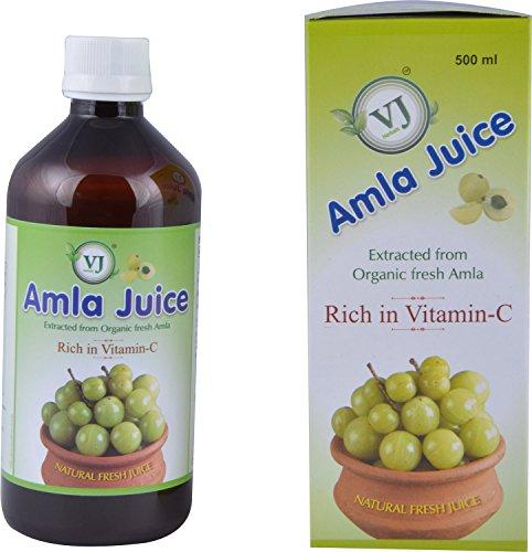V.J.Herbals V.J.Herbals Amla Juice (White Color, 500 ml)