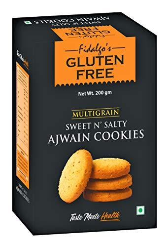Fidalgo Fidalgo's Gluten Free Multigrain Sweet n' Salty Ajwain Cookies 200g