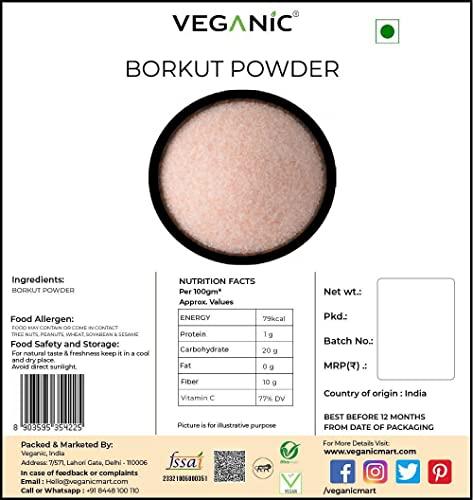 Veganic Veganic Pink Ber Powder | Ber Churan | Indian Jujube Powder | Borkut Chooran Red (900g)