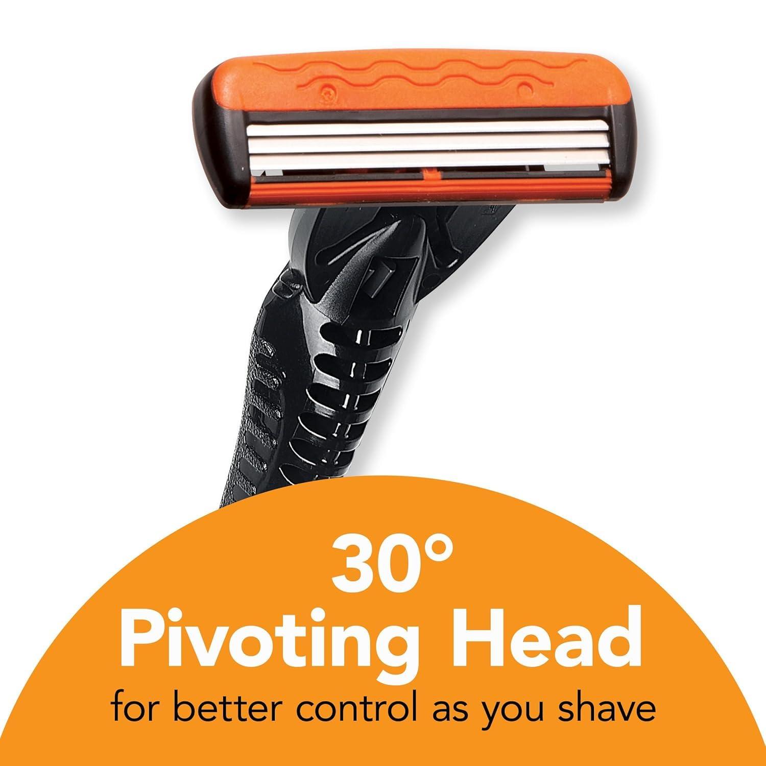 BIC BIC Hybrid 3 Comfort Disposable Razor, Men, 12-Count