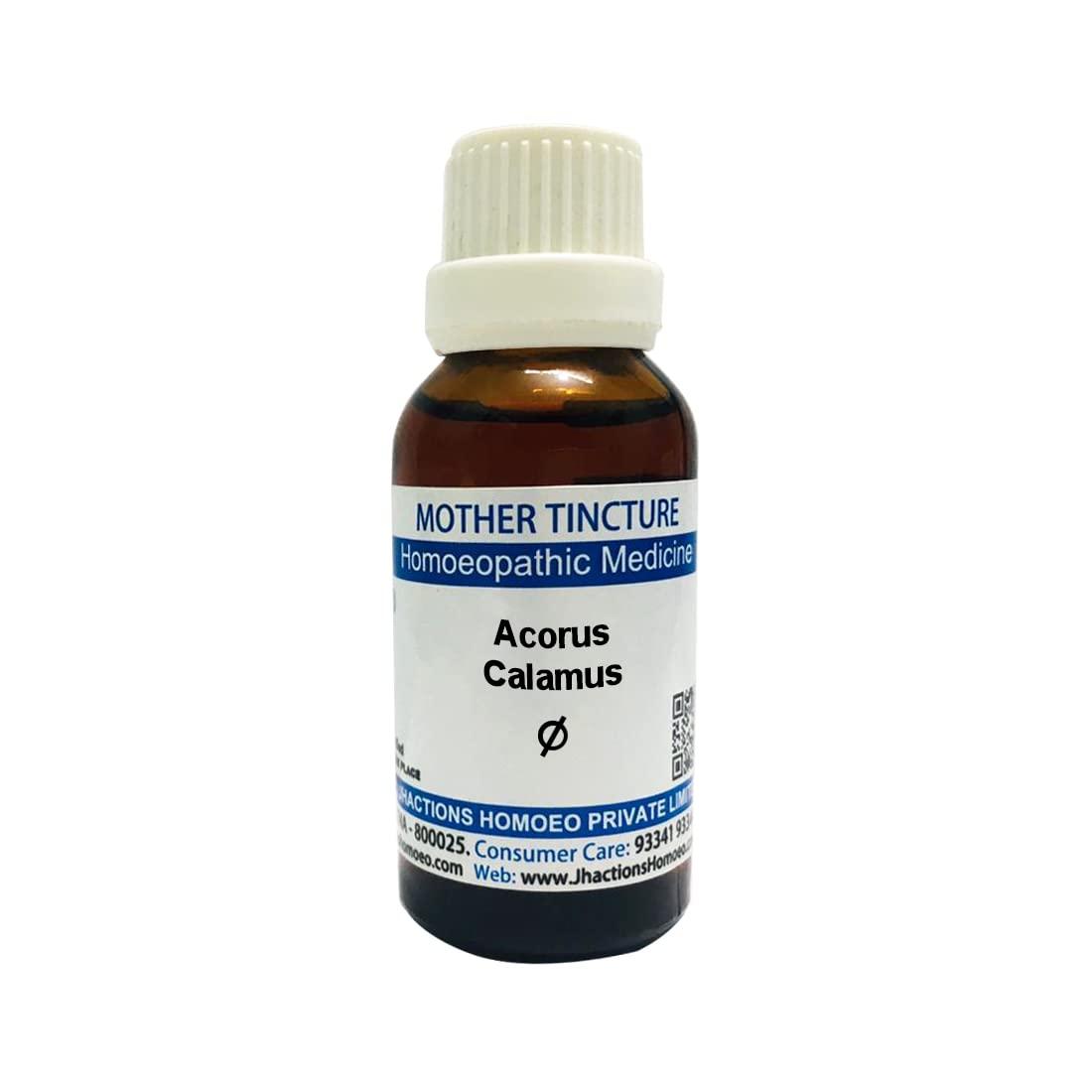 Jhactions Jhactions Acorus Calamus Q - 30mL || Homeopathic Mother Tincture Drops