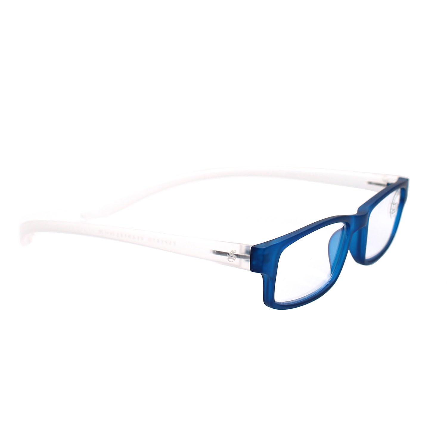 ESPERTO READERS ESPERTO READERS Necky Reading Glasses - Blue Cut Lens With Antireflection & Ultra Light Weight For Men & Women Blue +1.00 to +3.00 Power (+2.25)