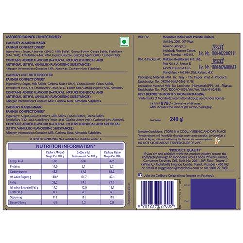 Cadbury Cadbury Celebrations Rich Dry Fruit Collection, 240g