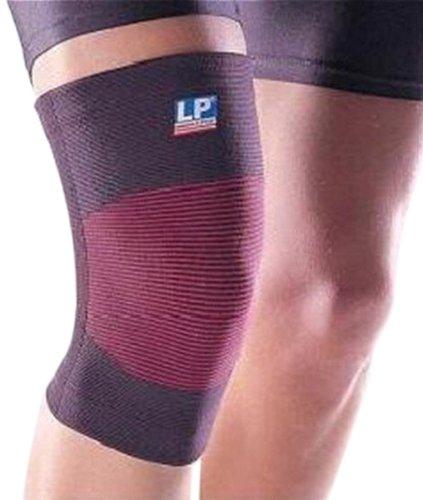 LP LP SUPPORT Cotton Knee Support - Large (Black)