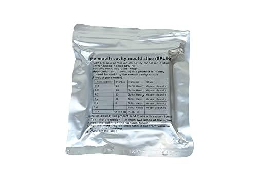 Generic Dental Lab Splint Thermoplastic Sheet mould Slice -Soft 2mm