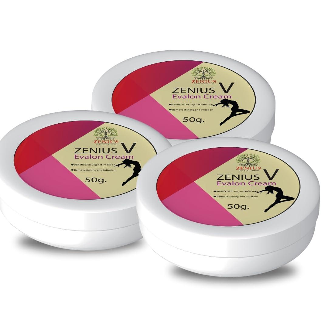 ZENIUS Zenius Evalon Cream and Medicine for V Care and Infection (150G)